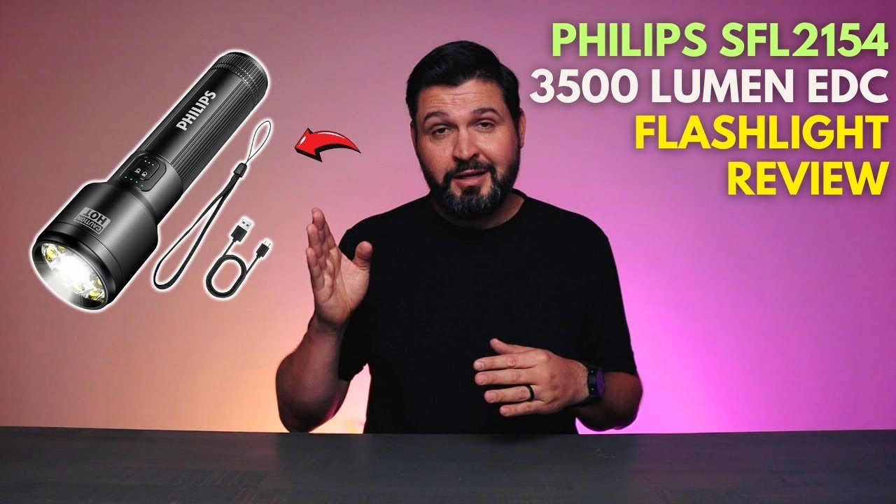 Philips SFL2154 3500 Lumen EDC Flashlight Review