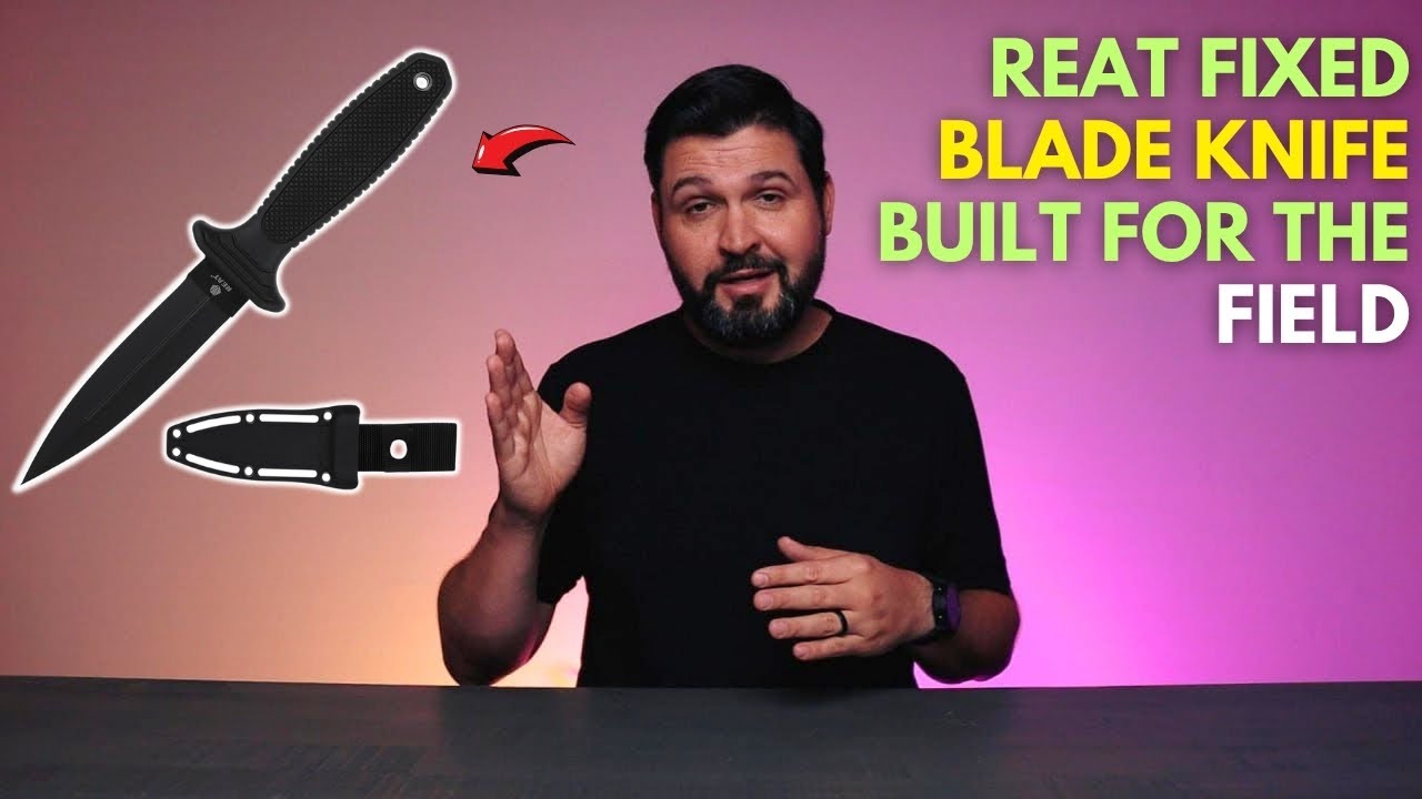REAT Fixed Blade Knife - Built for the Field
